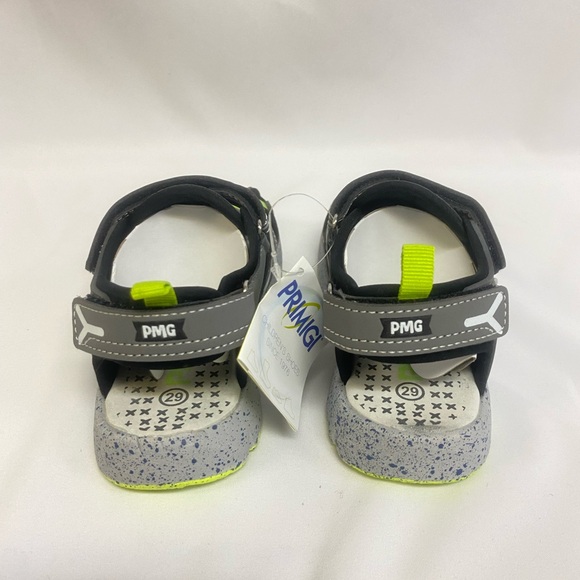 Primigi Children’s Sandals Shoes Adjustable Gray White Green Water Resistant - Picture 3 of 8